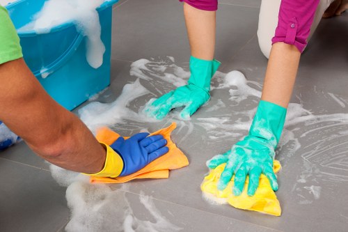 House cleaning visit for a West London property near Hammersmith