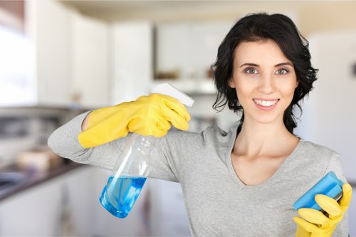 Deep kitchen cleaning for a move-out property in Hammersmith