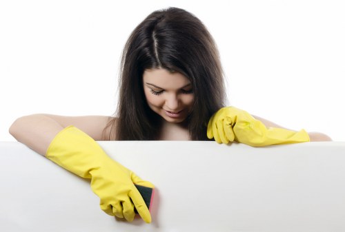 Deep cleaning of a living room sofa with stain treatment and dust removal
