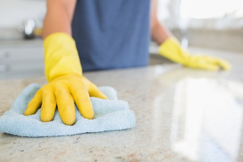 Local cleaners preparing a tenancy property in West London
